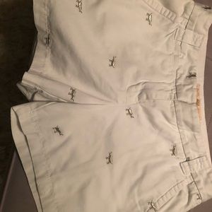 Jcrew white with silver elephants